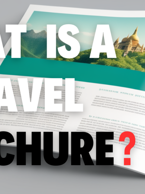 what is a travel brochure