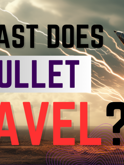 how fast does a bullet travel