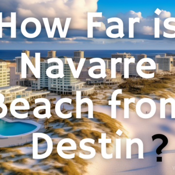 how far is navarre beach from destin